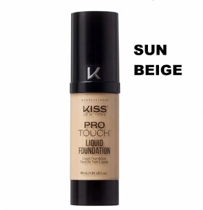 Kiss Professional Pro Touch Liquid Foundation 1.01oz #KPLF310 - Sun Beige