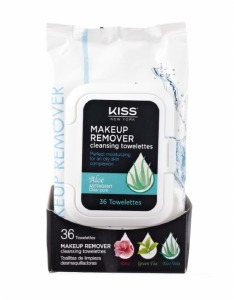 Kiss MakeUp Remover Cleansing Wipes 36 pcs #MRA02 - Aloe