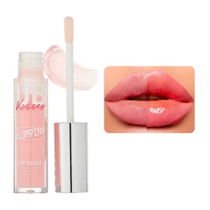 Kisses Plumping Lip Gloss #PL03 - Pink Glacier Kisses Plumping Lip Gloss #PL03 - Pink Glacier