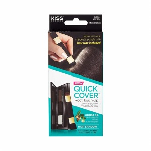 Kiss New York Quick Cover Root Touch-Up Hair Shadow QCS01 - Natural Black