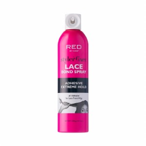 Red by Kiss Styler Fixer Lace Bond Spray Adhesive Extreme Hold 11.1oz #SS03