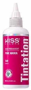 Kiss Colors Tintation Semi-Permanent Hair Color - Pink Mania