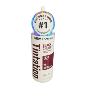 Kiss Colors Tintation Semi-Permanent Hair Color #T830 - Black Cherry