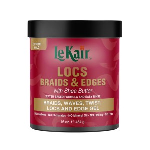 LeKair Locs Braiding & Edge Gel 16oz