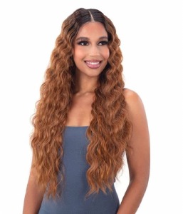 FreeTress 5 Inch Lace Part Wig Deep Waver 003 - # 1B