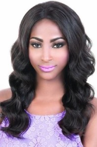 Motown Tress HBR-LS Tia Swiss Lace Wig - # Natural