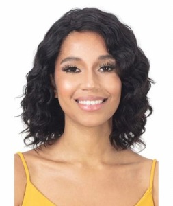 Model Model Nude 100per Brazilian Human Hair HD 5'' R Part HD Lace Front Wig Celia - # Natural