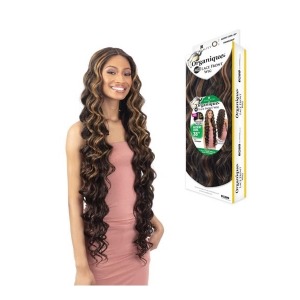 Organique Lace Front Wig - Accent Curl 38 Inch - # FHCHOCODIP