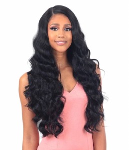 L&L Synthetic HD Lace Front Wig Itzel - # 1B