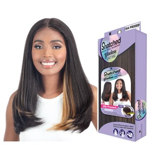 Snatched Glueless Lace Front Wig - SILK PRESSED - # 1