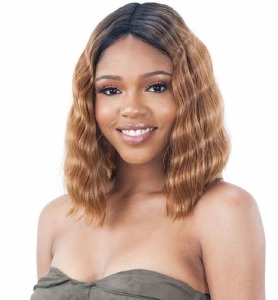 Model Model Lace To Lace Wig Triple Barrel Curl 010 - # 1