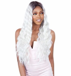 Model Model Lace To Lace Wig Triple Barrel Curl 020 - # 613