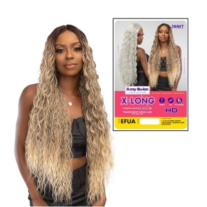 Remy Illusion X-Long Lace Wig - EFUA - # 1