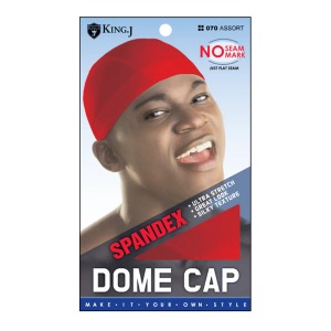 King J Spandex Dome Cap #070 - Assorted Colors