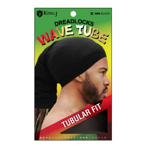 King J Dreadlocks Wave Tube #088 - Balck