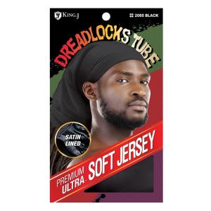 King J Dreadlocks Tube #2065 - Black