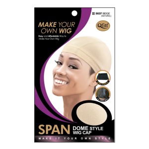 Qfitt Span Dome Style Wig Cap #5037 - Beige