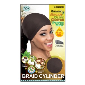 QFitt Stocking Braid Cylinder #808 - Balck