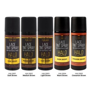 Magic Collection Halo Lace Tint Spray 2.7oz #HALS001 - Dark Brown