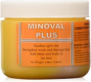 Minoval Plus Hair Cream Pomade - 125ml