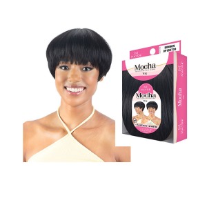 Mayde Mocha 100% Human Hair Blend Wig - Bonbon #1