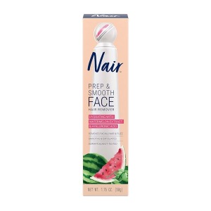 Nair Exfoliating Facial Hair Removal Cream  1.76oz - Watermelon