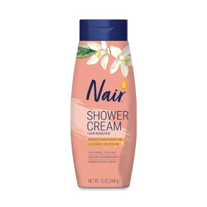 Nair Hair Removal Shower Cream 12oz - Moroccan Argan Oil