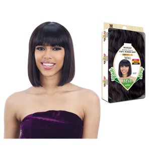 Naked Brazilian Human Hair Premium Wig - Mia - # NATURAL