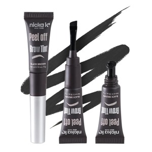Nicka K Peel Off Eyebrow Tint #EBPT01 - Black Brown