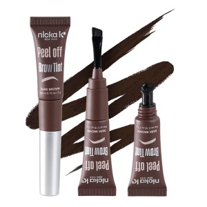 Nicka K Peel Off Eyebrow Tint #EBPT02 - Dark Brown