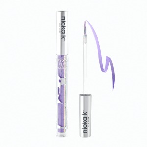 Nicka K Chrome Liquid Eyeliner #ELCL06 - Aquatic Violet