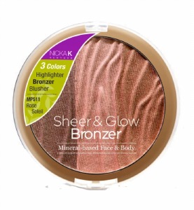 Nicka K Sheer & Glow Bronzer Rose Soleil #MP511