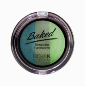 Nicka K Baked Eyeshadow Sparkle Forest #NBE08