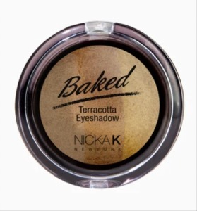 Nicka K Baked Eyeshadow Sparkle Gold #NBE10