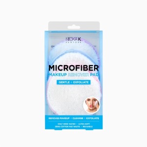 Nicka K Microfiber Makeup Remover Pad #TRPD03 Gentle & Exfoliante