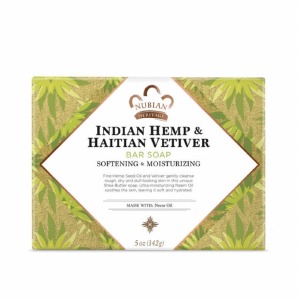 Nubian Heritage Indian Hemp & Haitian Vetiver Soap 5oz