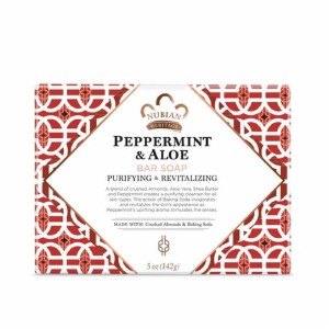 Nubian Heritage Peppermint & Aloe Soap 5oz