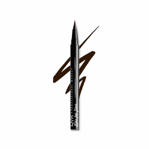 NYX Professional Makeup Epic Ink Eyeliner Waterproof Matte Liquid Eyeliner Vegan Formula #EIL02 - Brown