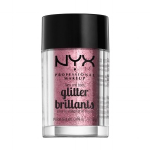 NYX Professional Makeup Face & Body Glitter Brillants #GLI02 - Rose