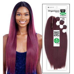 Organique Weave Yaky Straight 24 26 28 with Closure