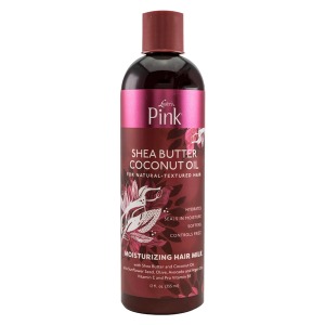 Pink Shea Butter Coconut Oil Moisturizing Hair Milk 12oz