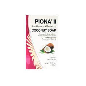 Piona II Deep Cleansing & Moisturizing Coconut Soap - 180g