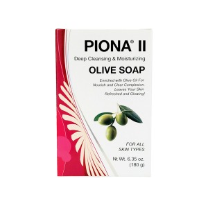 Piona II Deep Cleansing & Moisturizing Olive Soap - 180g