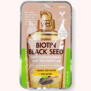 Poppy & Ivy Deep Conditioning Hair Treatment Packet - #HTDT11 - Biotin Black Seed - 1.52oz Poppy & Ivy Deep Conditioning Hair Treatment Packet - #HTDT11 - Biotin Black Seed - 1.52oz