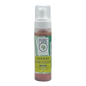 Pure O Naturals Loc & Braid Shine Mousse 7oz