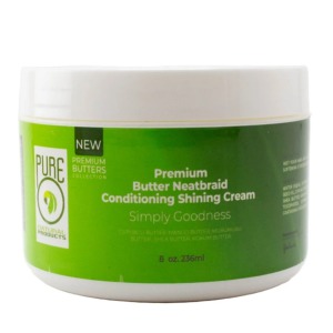 Pure O Butter Neatbraid Conditioning Shining Cream 8oz