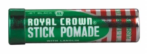 Royal Crown Pomade Stick Jet Black 1.2oz