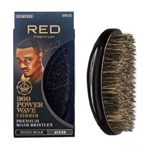 360 Power Wave Boar Curved Palm Brush #BR17 - Soft 360 Power Wave Boar Curved Palm Brush #BR17 - Soft