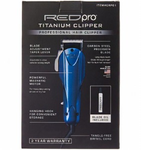 Red Titanium Clipper #CRP01