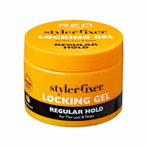 Red Styler Fixer Locking Gel 6oz - Orange Scented - Regular Hold